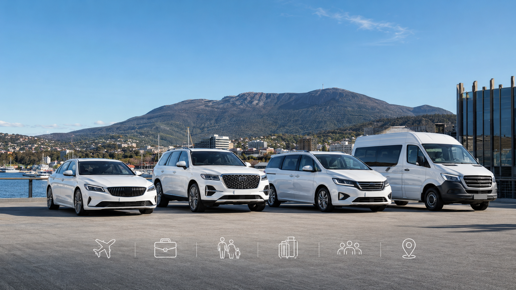 Hobart Executive Taxi Services vehicle fleet