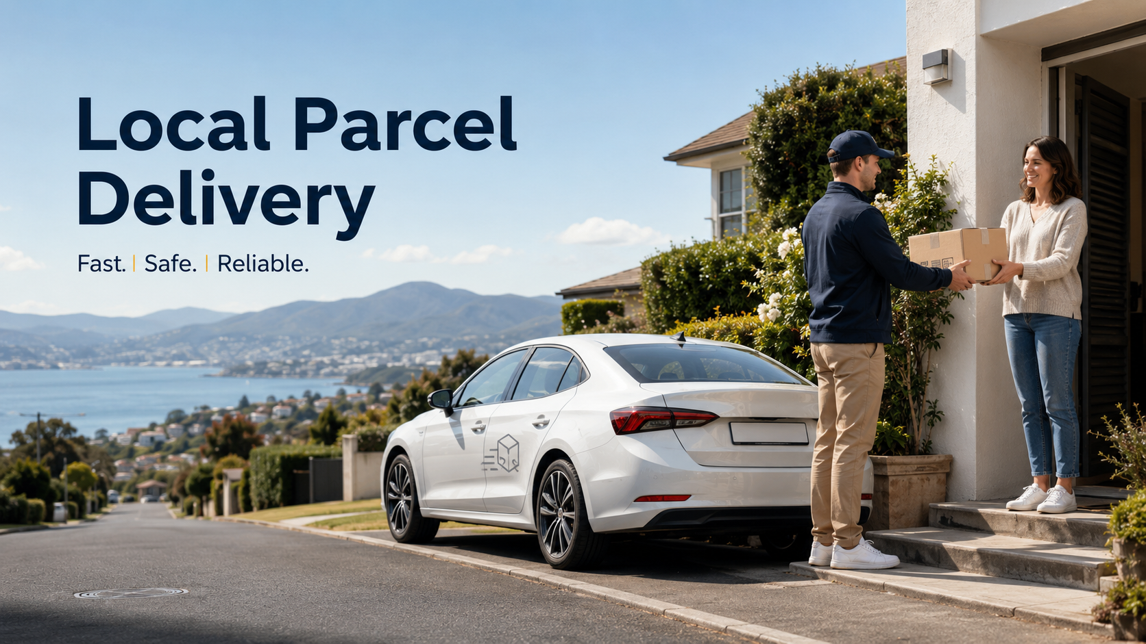 Local parcel delivery across Hobart