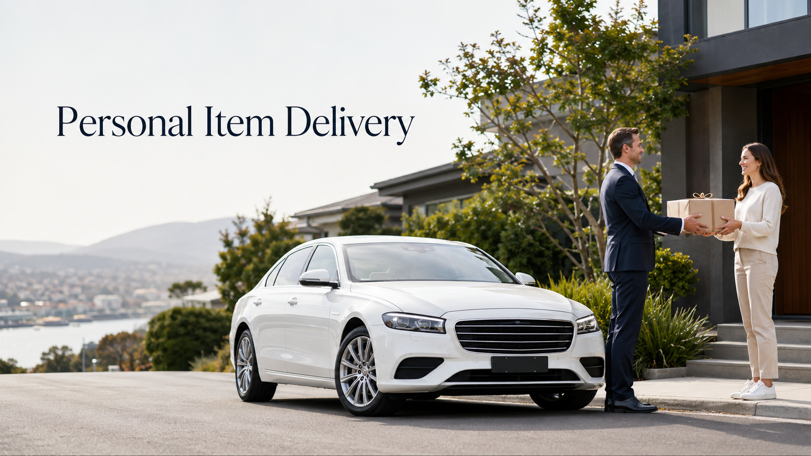 Personal item delivery across Hobart
